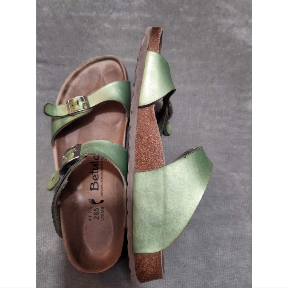 Birkenstock Betula Green Sydney Sandals